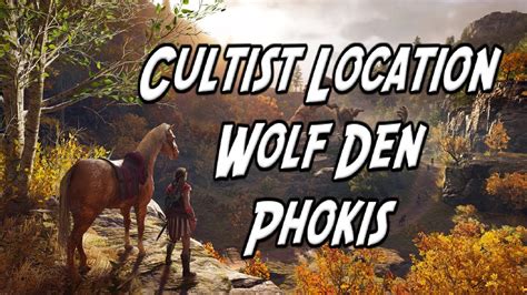 cultist hiding in a wolf den